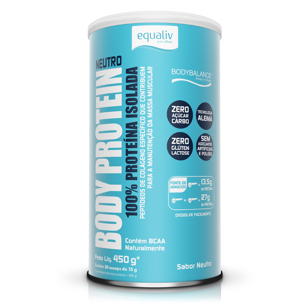 Body Protein Neutro - 450g em Oferta na Shopee