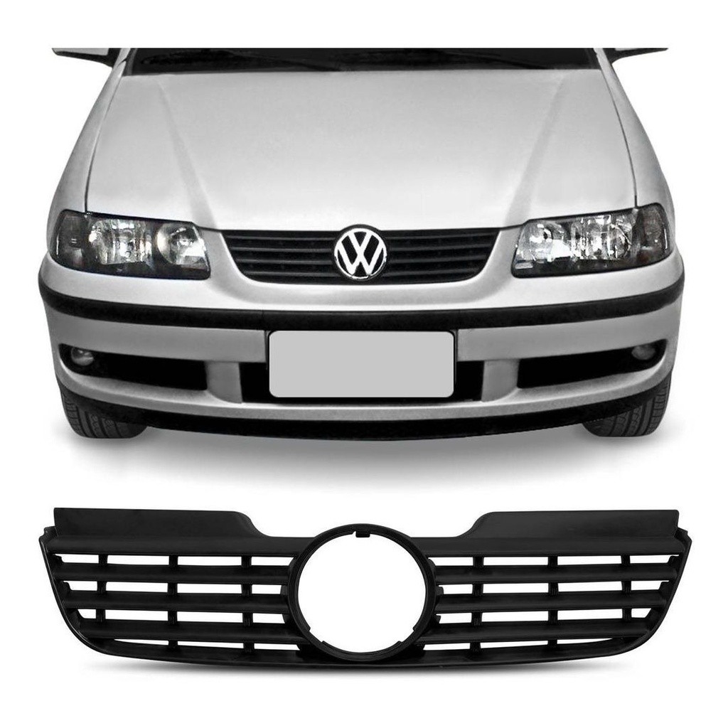 Grade Frontal Gol G3 1999 2000 2001 2002 2003 2004 2005 Fase 1 Preta em Oferta na Shopee