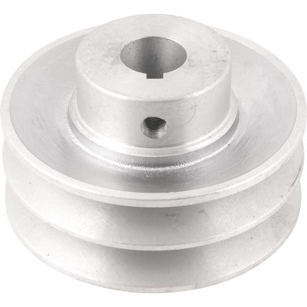 Polia Alumínio 2 Canais Perfil A 90mm com Furo 3/4 Vonder em Oferta na Shopee