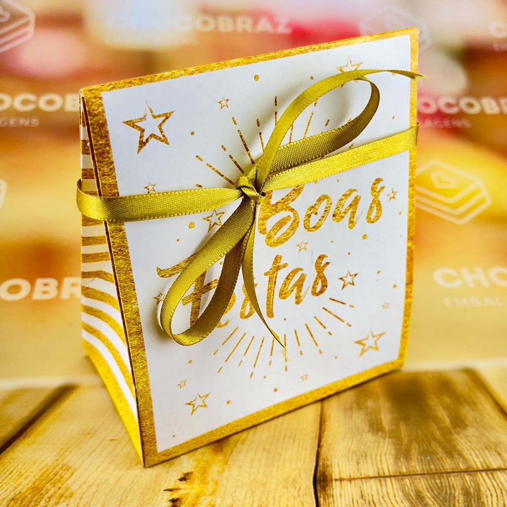 8~60 CAIXA SURPRESA MALETINHA REVEILLON ANO NOVO 2025 CELEBRAR REGINA(CHOCO)