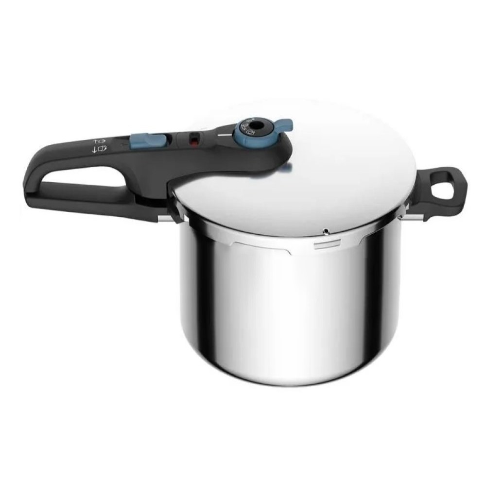 Panela De Pressão Inox De Indução Trendy 8 Litros Fechamento Externo Rochedo em Oferta na Shopee