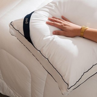 Travesseiro Guldi Dream Branco e Azul em Oferta na Shopee