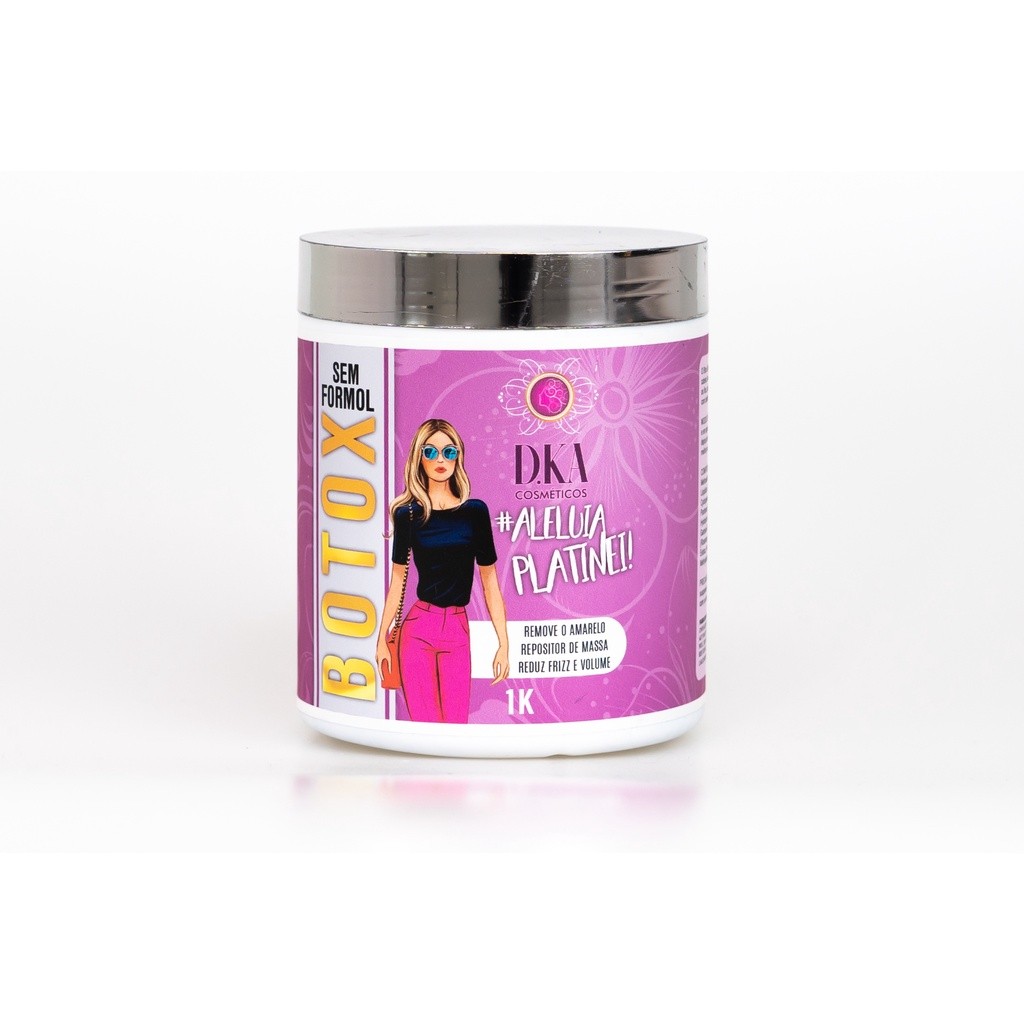 BOTOX MATIZADOR 1 KG Sem Formol  Botox Capilar Azul/Violeta