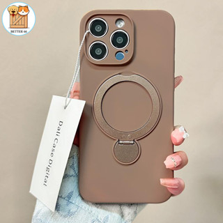 180 ° Suporte Giratório De silicone Líquido soft shell Adequado Para iPhone 16 15 14 13 Pro Max De Anel Magnético Com Tu em Oferta na Shopee