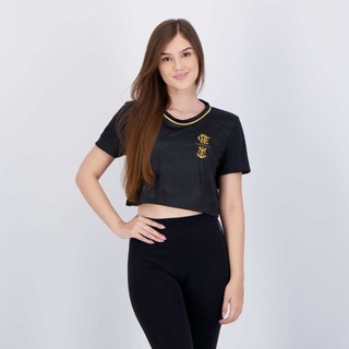 Cropped Flamengo Orla Feminino em Oferta na Shopee