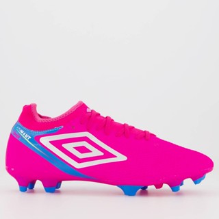 Chuteira Umbro Adamant Top Speed Premier Campo Rosa em Oferta na Shopee