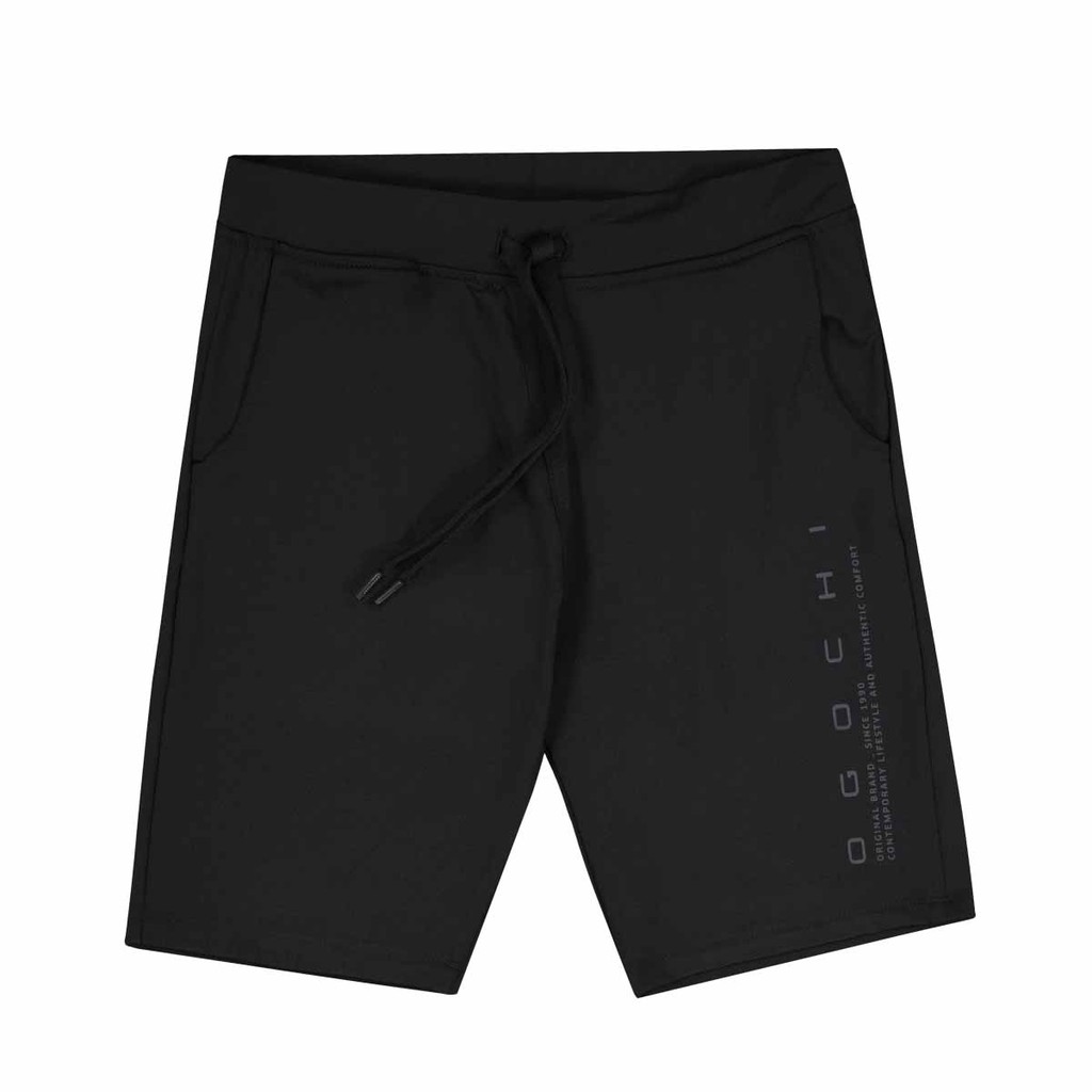 Bermuda Ogochi Infantil Casual Helanca Preta