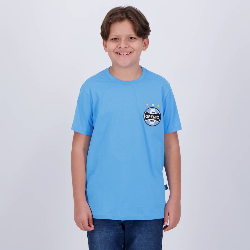 Camisa Grêmio Classic Juvenil Azul - Sports & Outdoors