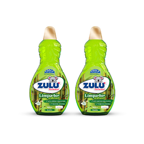 kit Limpador Zulu Perfumes Bambu 500 ml
