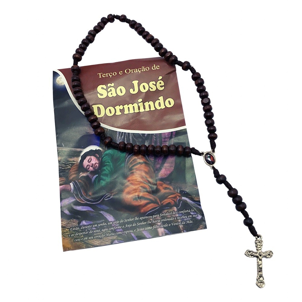 Terço São José Dormindo Com Folheto Oração