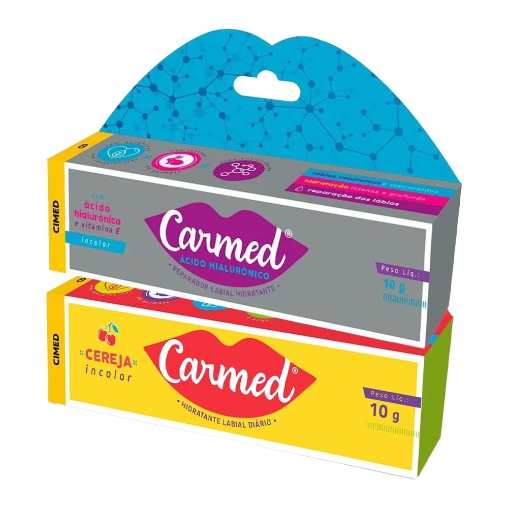 Kit 2 und Carmed 1 Cereja + 1 Ácido Hialurônico em Oferta na Shopee