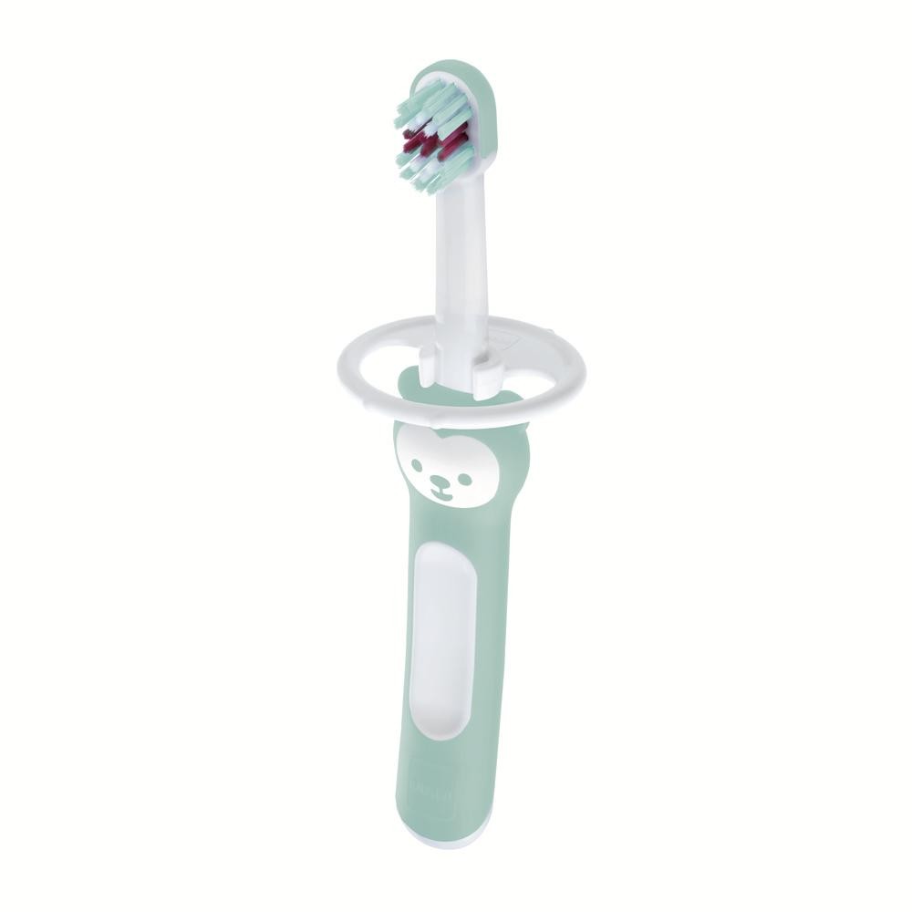 Escova Dental Bebê Mam Baby's Brush 6+ Meses Azul