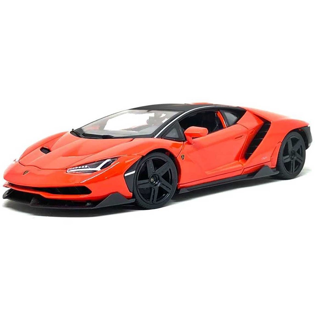 Miniatura Lamborghini Centenario Laranja Maisto 1/18