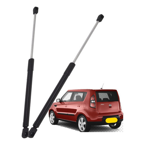 Par Amortecedor Tampa Traseira Porta Malas Kia Soul