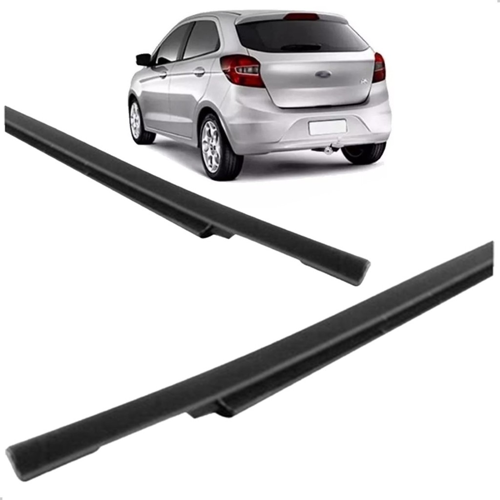 Pestana Traseira para Ford Ka 2015 16 17 18 19 20 2021 Preta em Oferta na Shopee