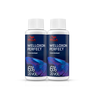 Kit Wella Professionals Welloxon Perfect 6% 20 Volumes  - Oxidante 60ml (2 unidades) em Oferta na Shopee