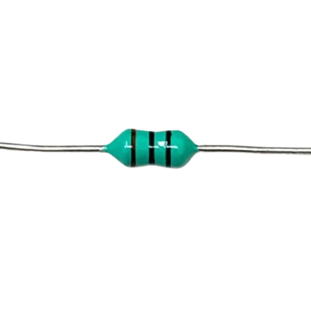 KIT COM 15 PEÇAS - INDUTOR AXIAL 10UH ±10% 0,010mH 10µH AXIAL