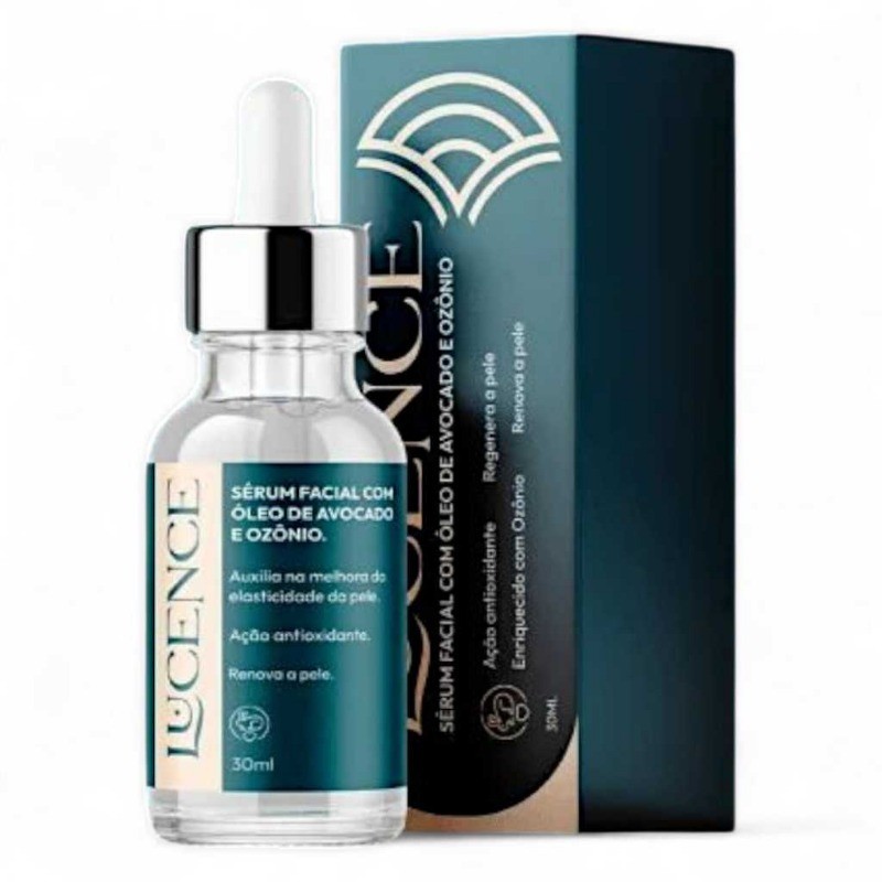 Lucence Soro facial dmae Ozonado 30ml Sucesso tiktok botox Efeito melasma Local acne em Oferta na Shopee