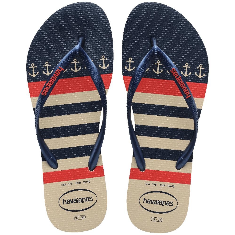 Chinelo Havaianas Slim Nautical - Women Shoes