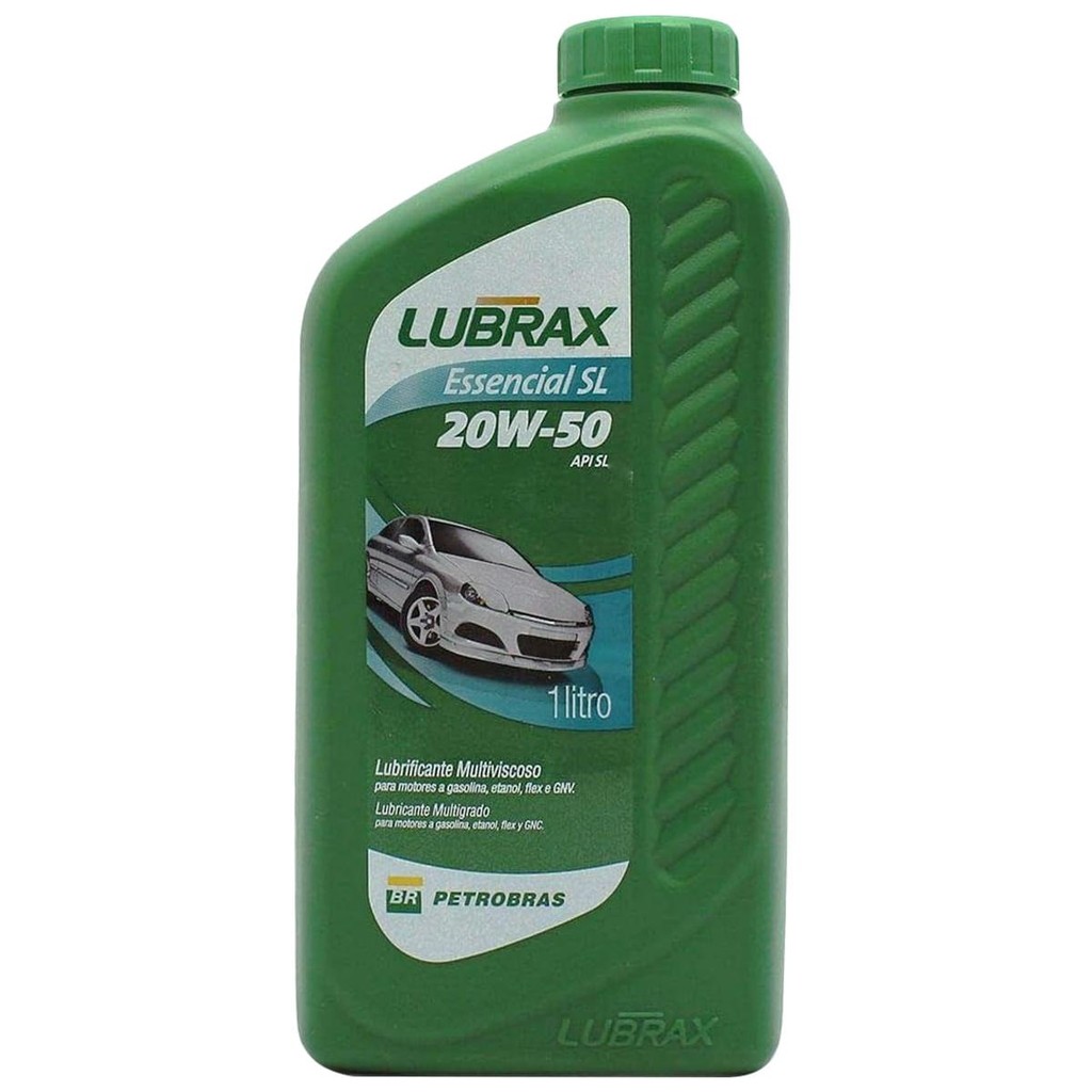 Óleo Lubrificante 20w50 Lubrax Essencial Api Sl 1 Litro em Oferta na Shopee