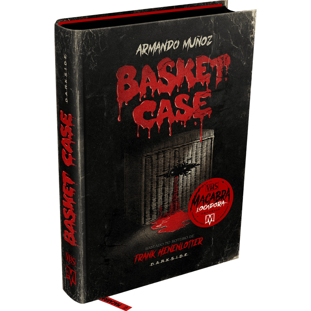 Capa do livro Livro - Basket Case - por Armando Muñoz - Editora Darkside -
