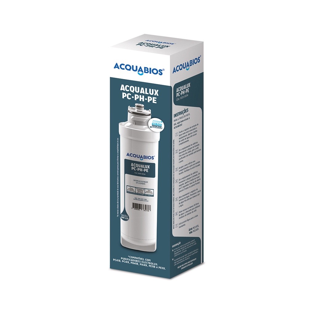 Refil Vela Filtro Eletrolux Pe 11b E Pe 11x Classe C