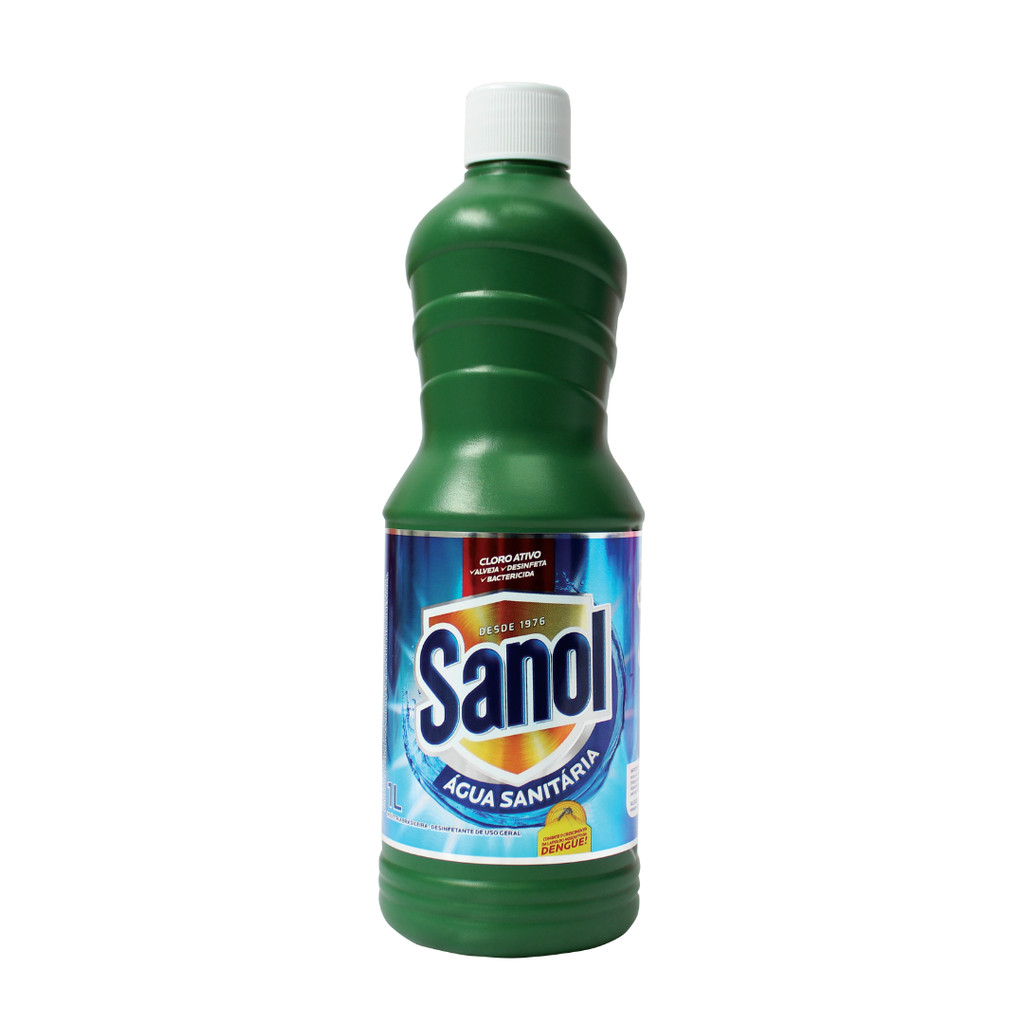 AGUA SANITARIA VERDE 1L SANOL