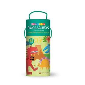 Tubi color - dinossauros - Gato Amarelo