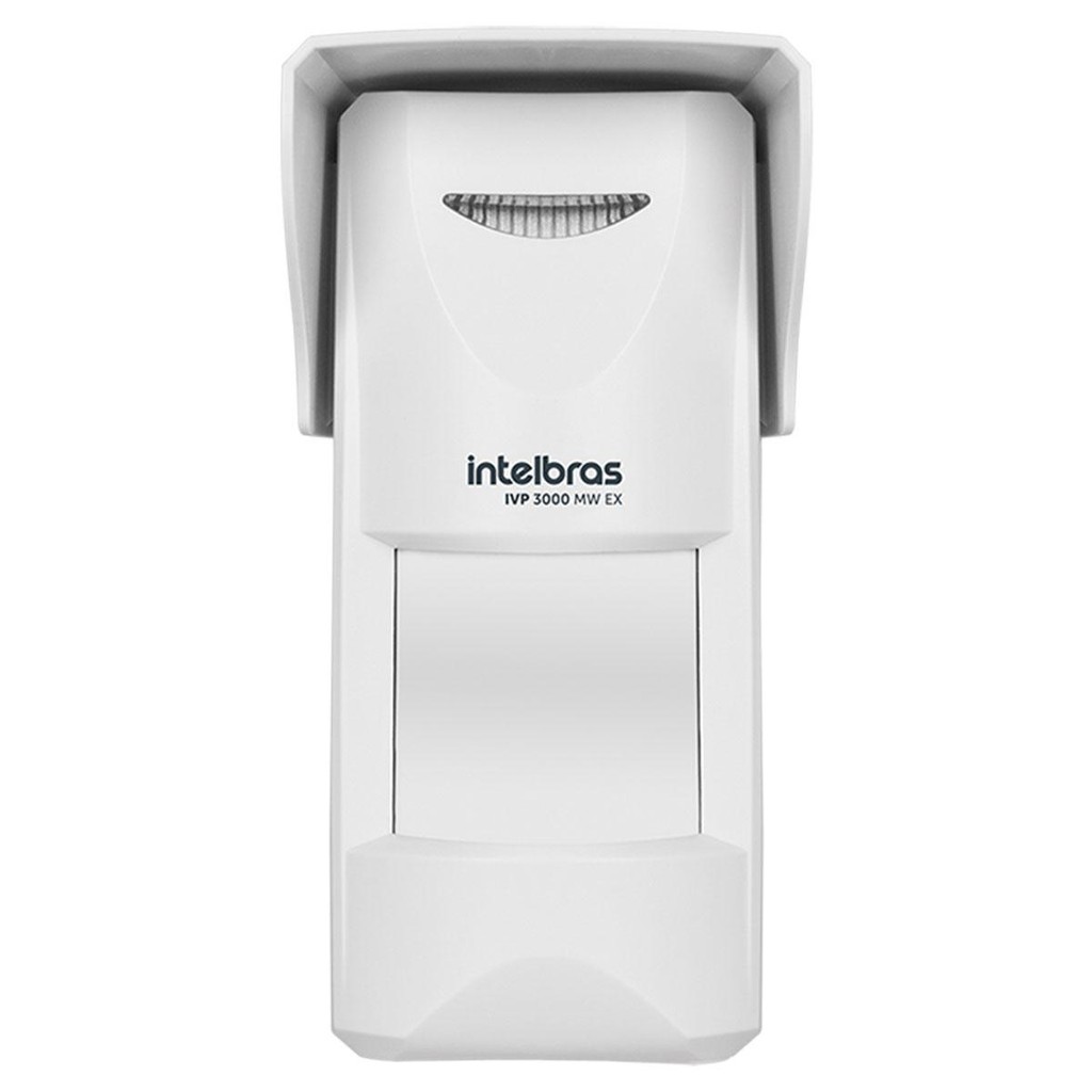 Sensor de Movimento Intelbras IVP 3000 MW EX - Ambientes externos - Tecnologia SHIELD