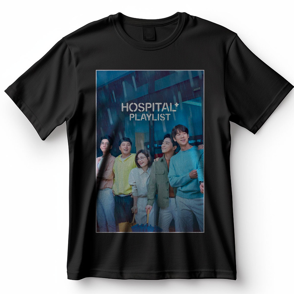 Camiseta Hospital Playlist Elenco Em Grupo Blusa Camisa 100% Algodão