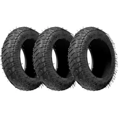 Kit 3 Pneus para carrinho de mão 2 lonas 3,25 x 8 pol