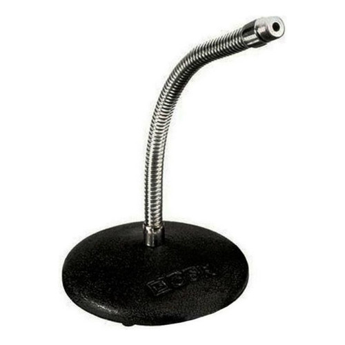 Pedestal De Mesa Para Microfone 30 Cm Csr D15 Base Pesada - Preto