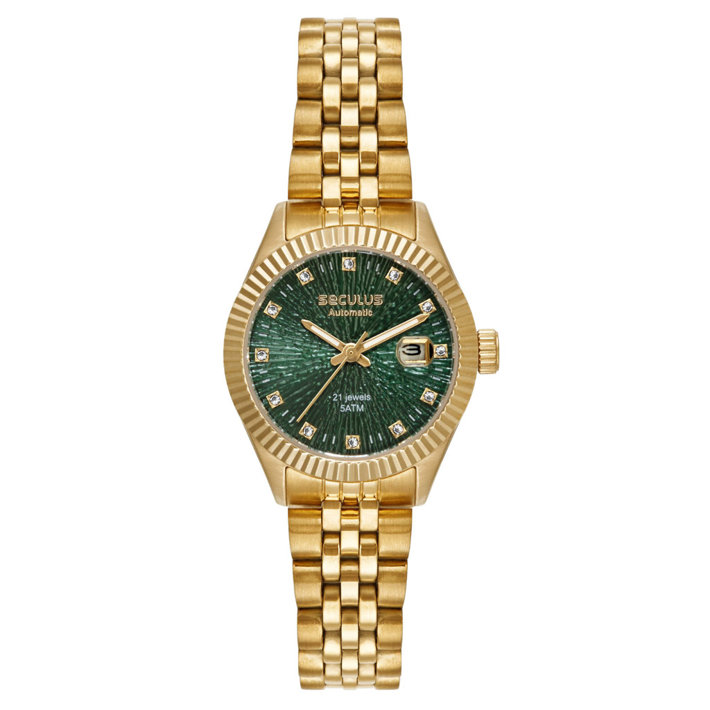 Relógio Seculus Feminino Automático 44291LPSVDA1 em Oferta na Shopee