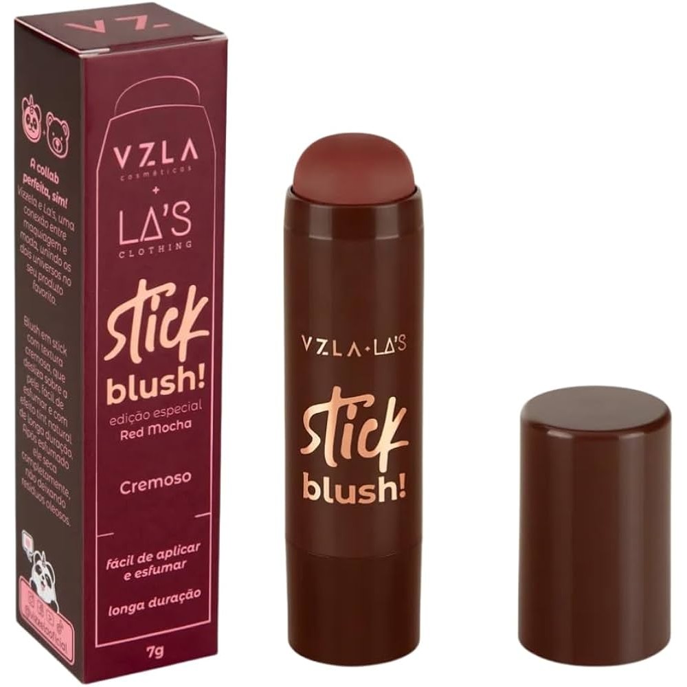 Blush Stick Red Mocha 7g - Vizzela + La's