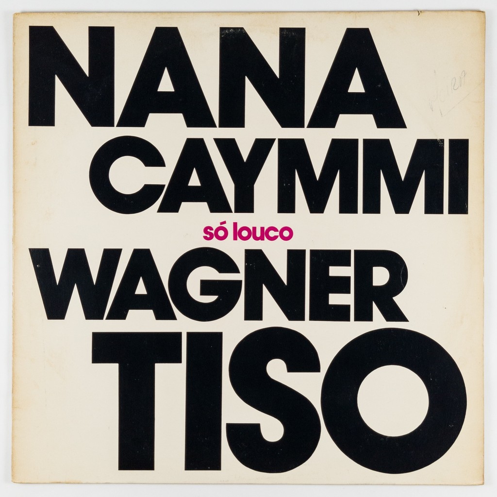 Disco Vinil LP Nana Caymmi e Wagner Riso Só Louco