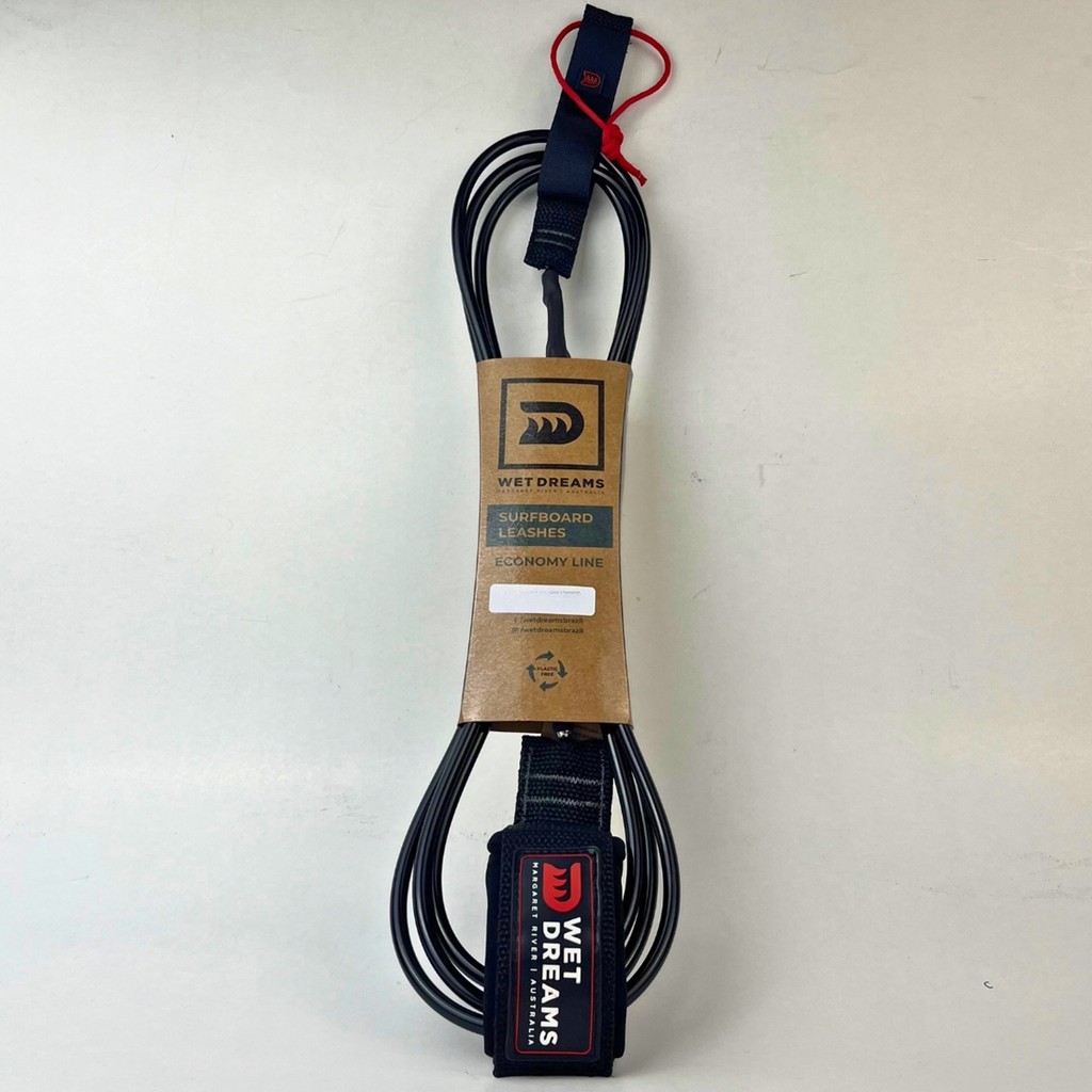 Leash Wet Deams Longboard 10'0'' x 6,5mm Economy Line em Oferta na Shopee