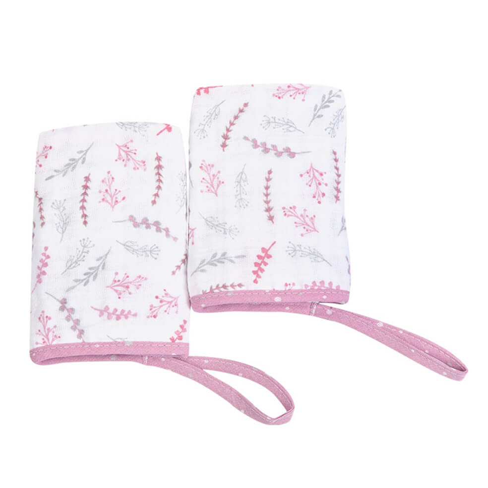 Kit Pano De Boca Loupiot Temas Soft Flores - 2 Peças em Oferta na Shopee