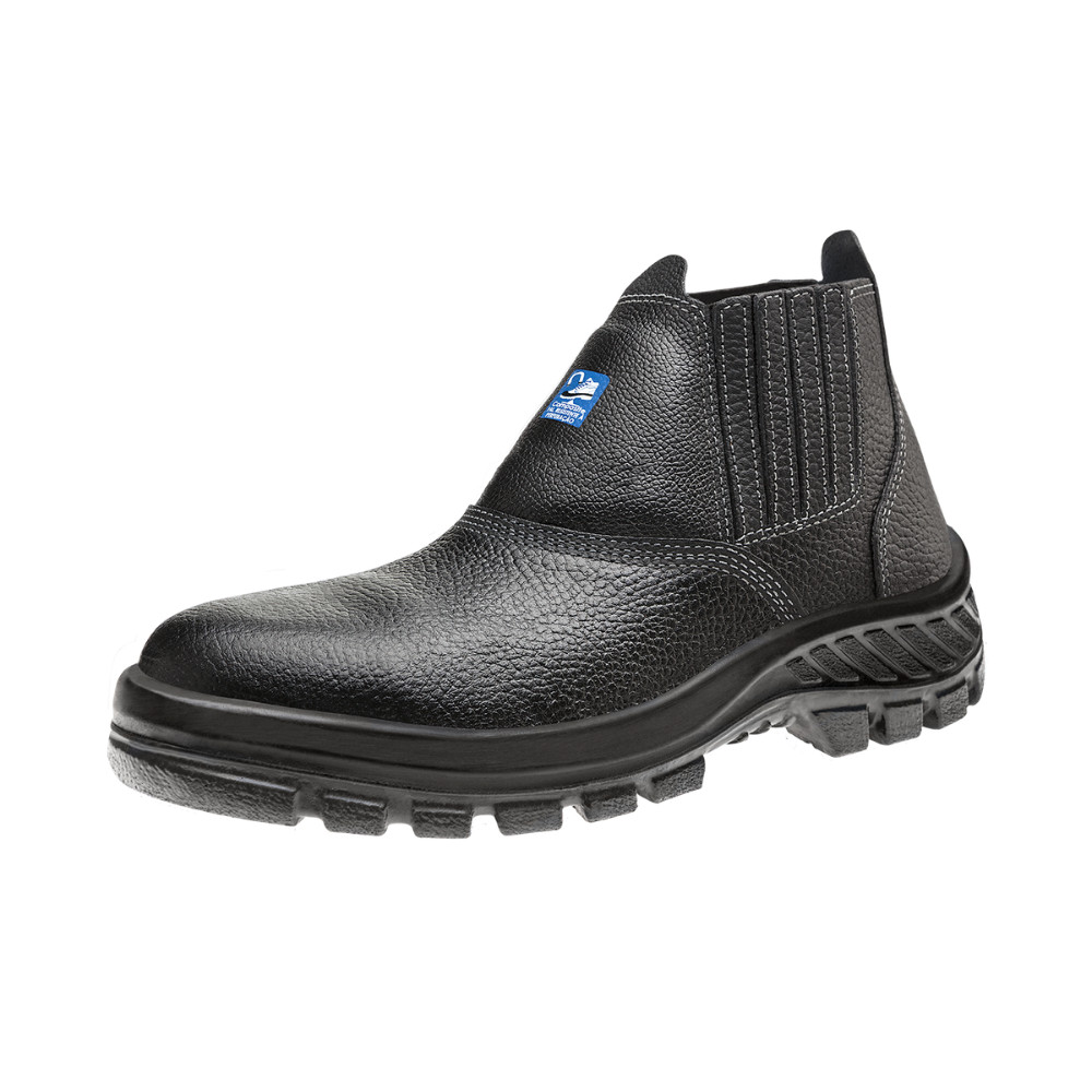 Bota Botina Sapatão de Couro Marluvas c/ Biqueira Composite – Segurança e Conforto