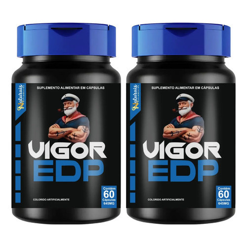 2un Vigor Edp 120 Capsulas Original - Envio Hoje