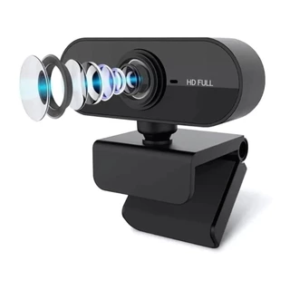 Webcam Full Hd 1080p Microfone Pc Notebook Home Office Nova Pronta Entrega