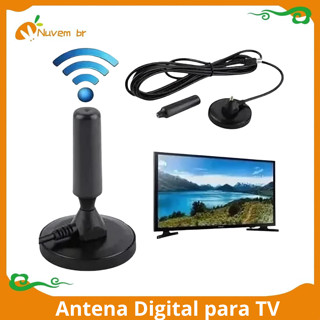 Antena Digital para TV | Imagem HD e Instalação Fácil | Alta Sensibilidade e Alcance  1.5-5 Metros em Oferta na Shopee