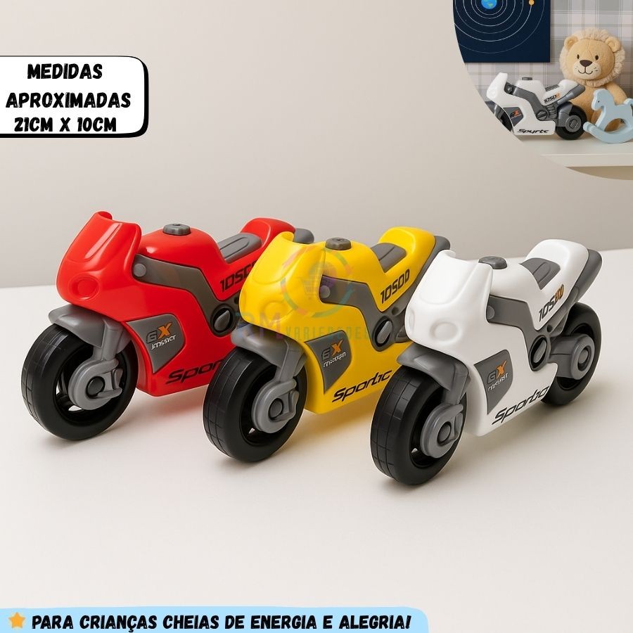 Motinha New Racing Moto 1050R GPX Brinquedo Infantil