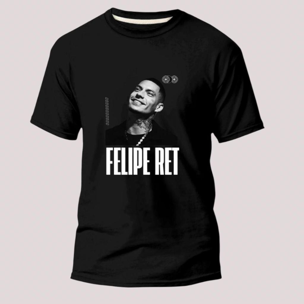 Camisa Camiseta Filipe Ret Cantor Ninguém Inveja O Fraco Estampado 100% Algodão Envio Rápido