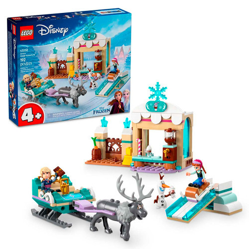 LEGO Disney Aventura de Trenó da Anna Lego 192 Peças 43256 em Oferta na Shopee