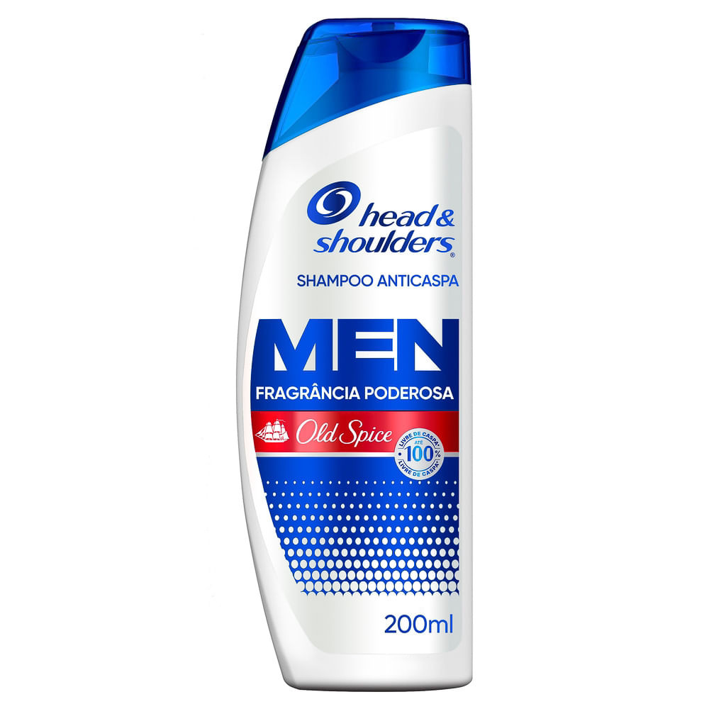 Shampoo Anticaspa Head & Shoulders Men com Old Spice 200ml - Beauty