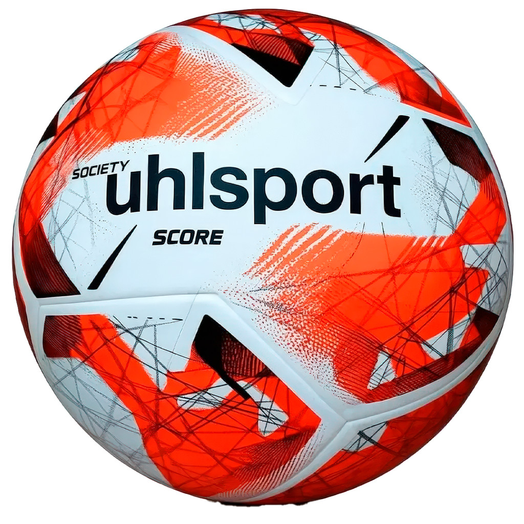 Bola de Futebol Uhlsport Score Campo Laranja Tamanho 5 Padrão Oficial