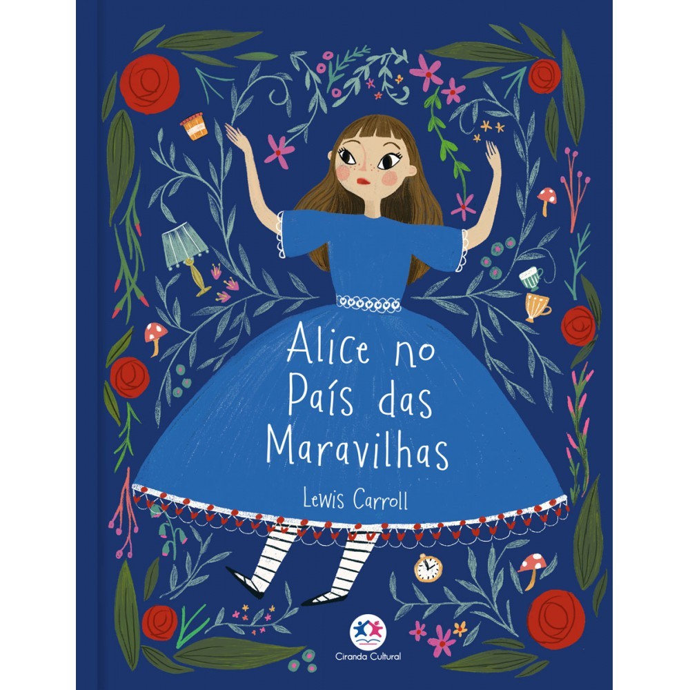 Livro Capa dura Alice no País das Maravilhas