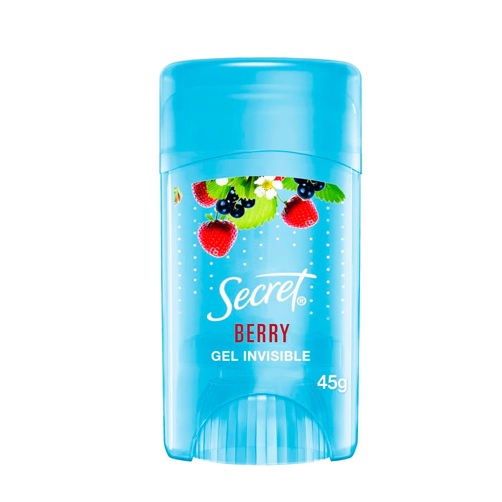 Desodorante Stick Secret Clear Gel Berry 45g - Beauty