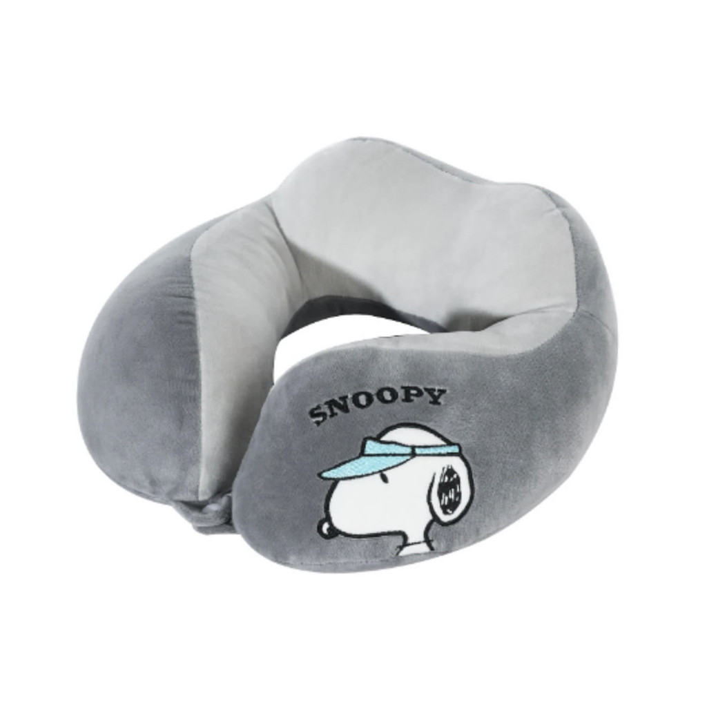 Almofada Travesseiro De Viagem Snoopy Peanuts Miniso