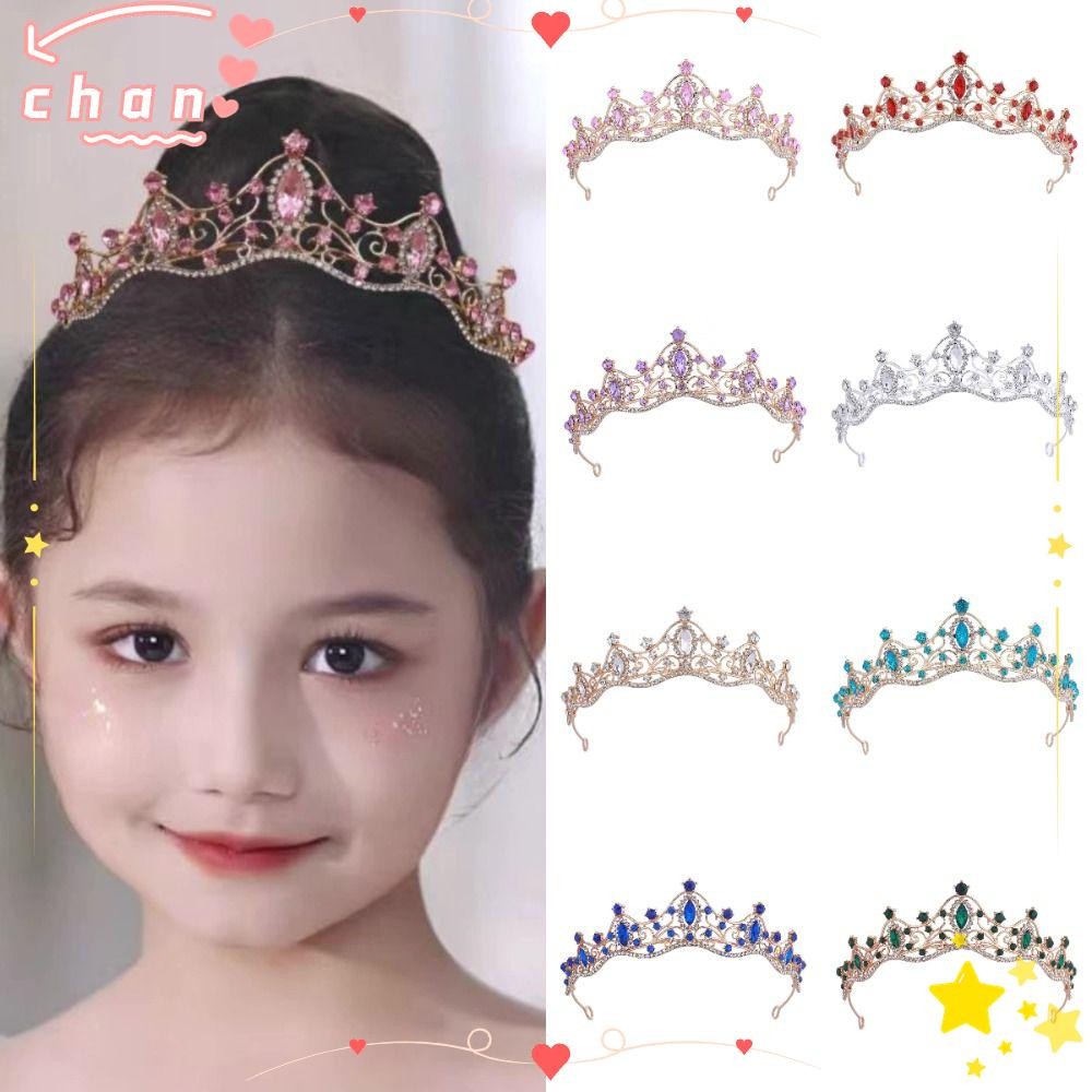 CHANBR Rainha Princesa Coroa , Tiara De Cristal Barroco De Strass , Acessórios De Cabelo Joias De Baile Vintage em Oferta na Shopee